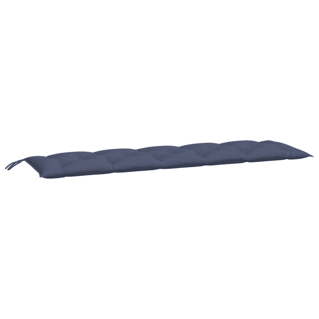Jastuci za vrtnu klupu 2 kom modri 180x50x7cm od tkanine Oxford