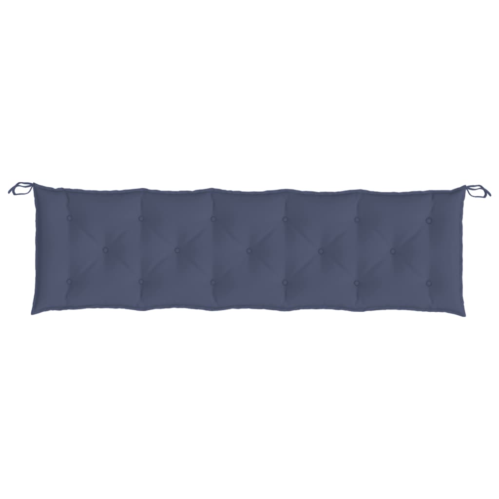 Jastuci za vrtnu klupu 2 kom modri 180x50x7cm od tkanine Oxford