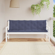 Jastuci za vrtnu klupu 2 kom modri 180x50x7cm od tkanine Oxford