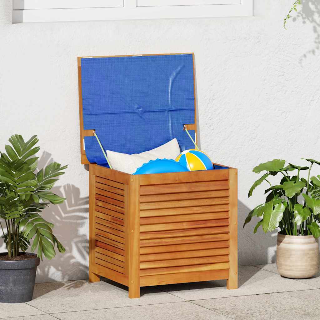 Vrtna kutija za pohranu s rešetkama 60x50x56 cm od drva bagrema