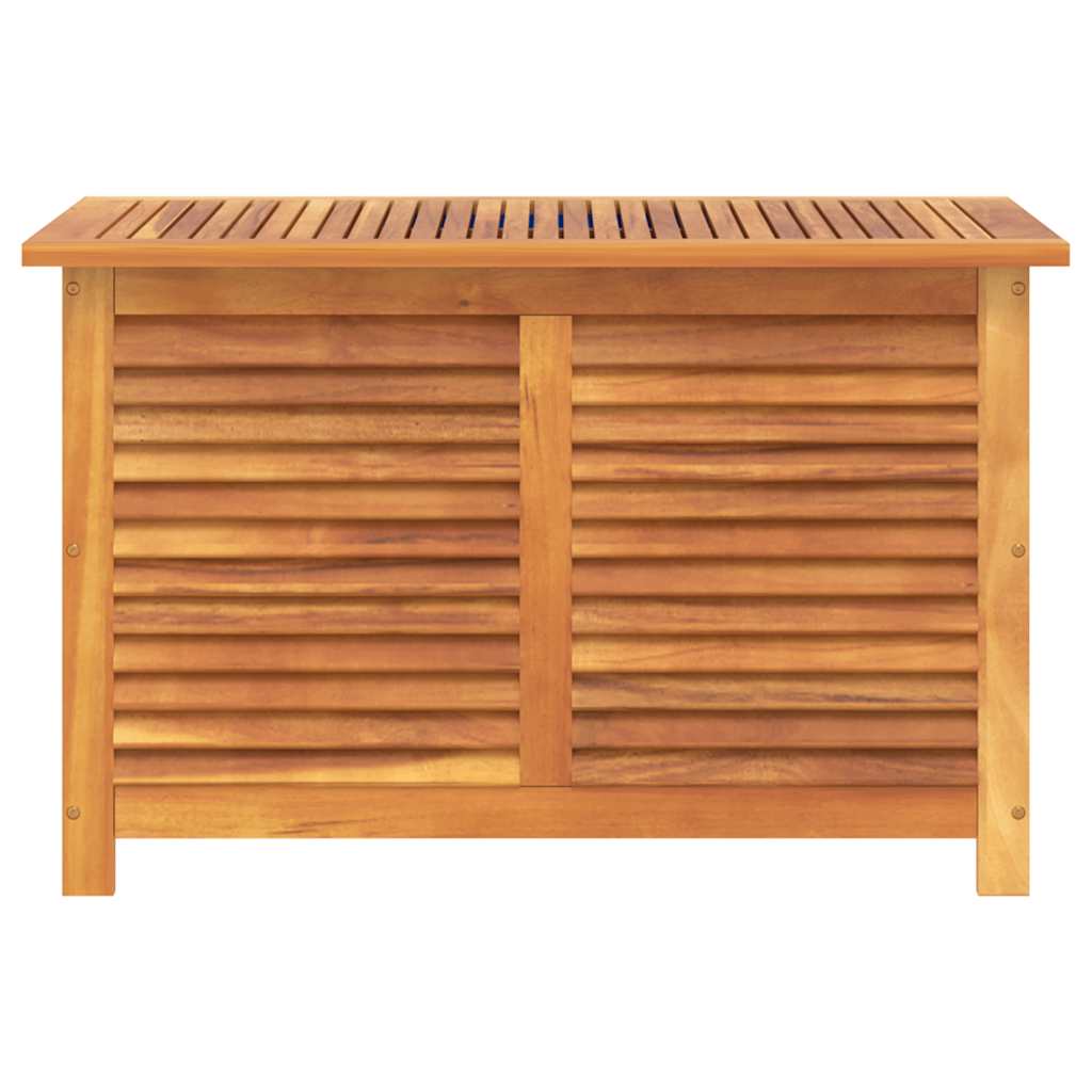 Vrtna kutija za pohranu s rešetkama 90x50x56 cm od drva bagrema