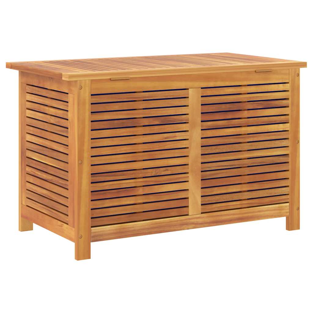 Vrtna kutija za pohranu s rešetkama 90x50x56 cm od drva bagrema