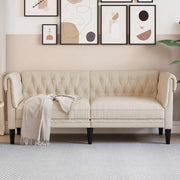 Dvosjed Chesterfield platneni