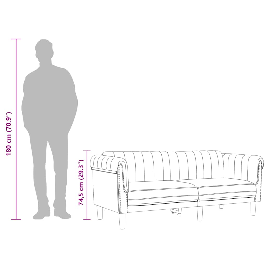 Dvosjed tamnozeleni baršun