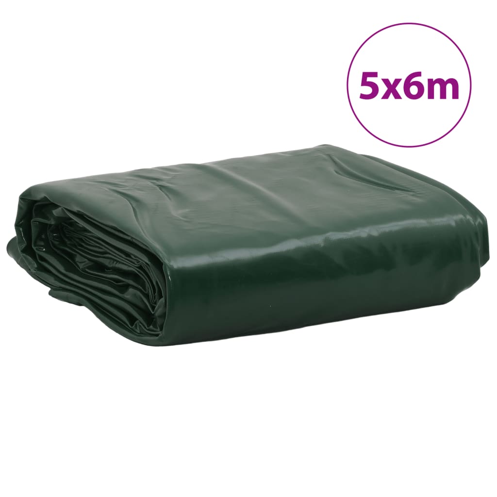 Cerada zelena 5 x 6 m 650 g/m²