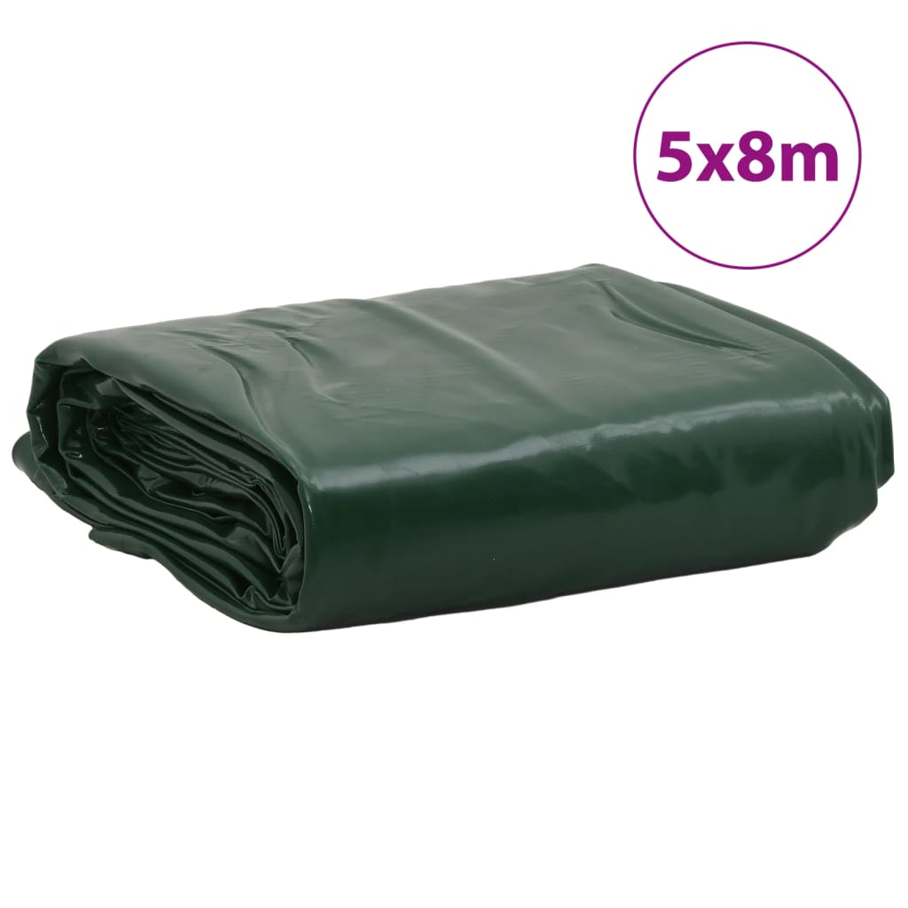Cerada zelena 5 x 8 m 650 g/m²