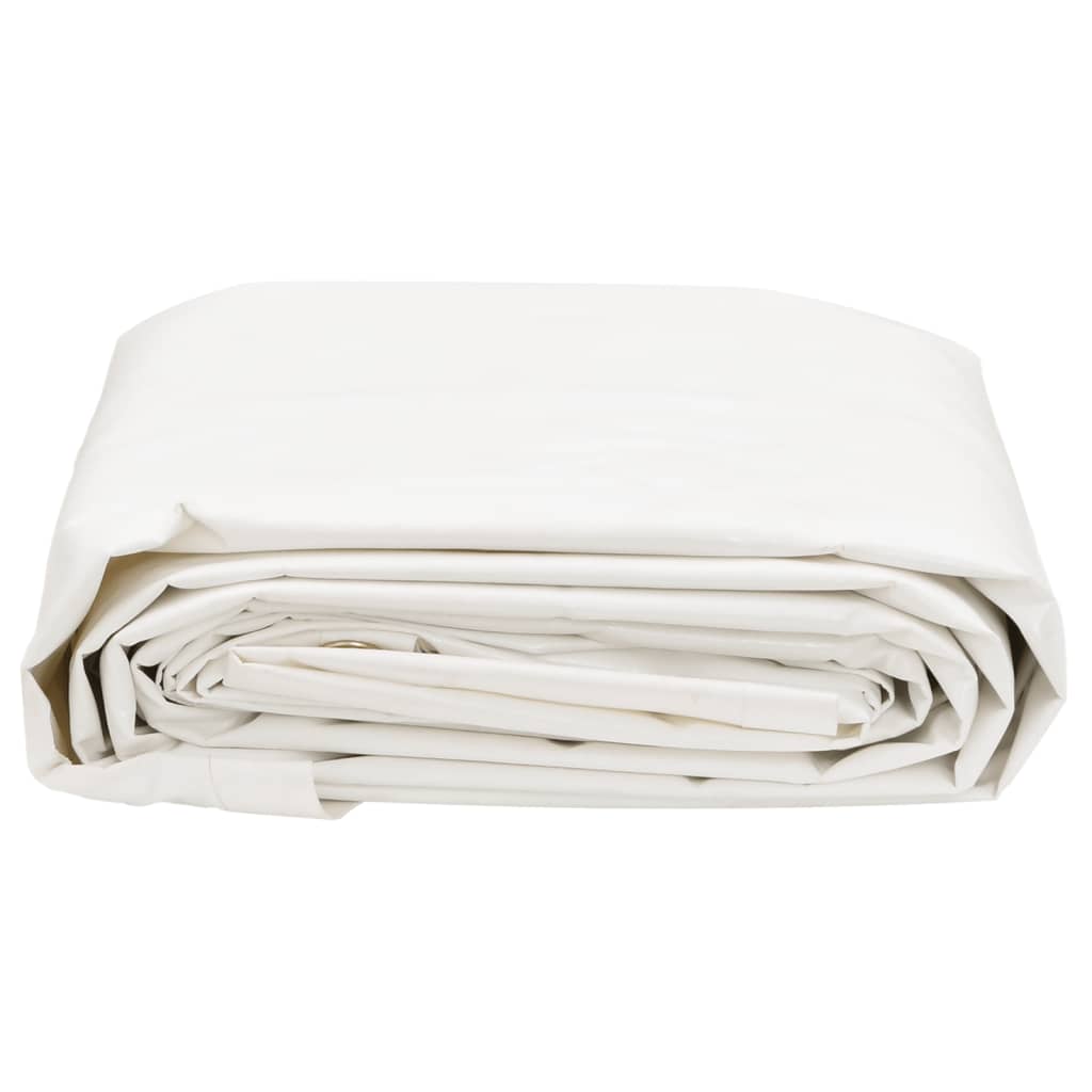 Cerada bijela 5 x 6 m 650 g/m²