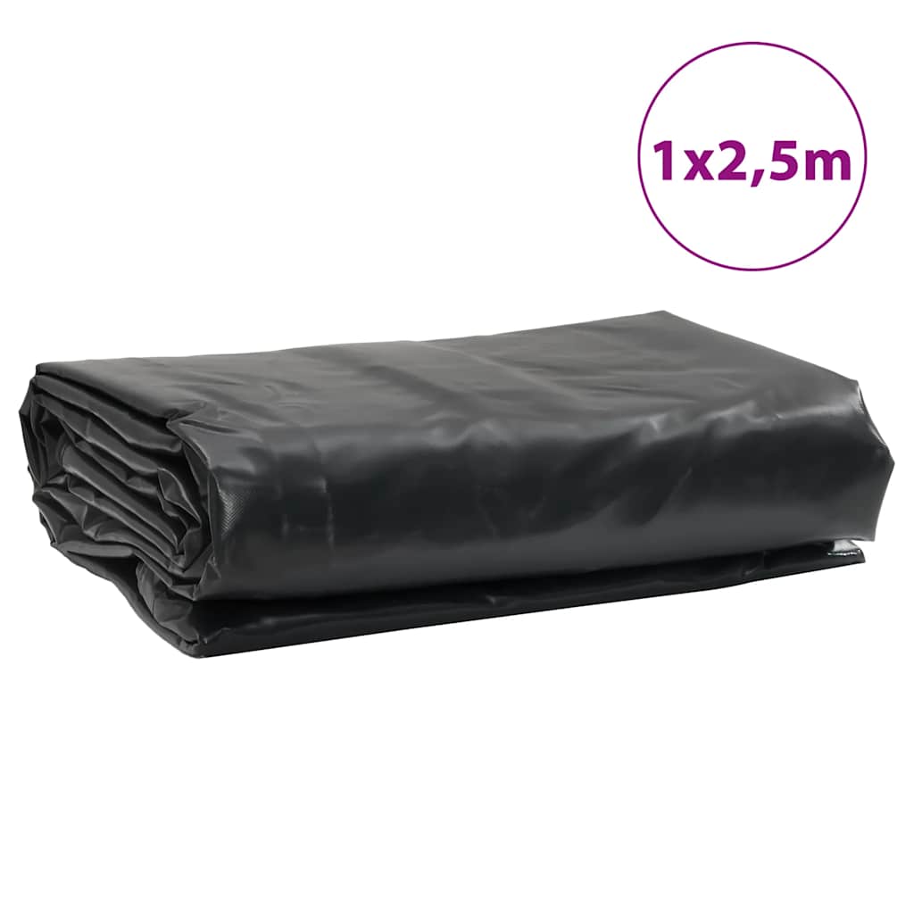 Cerada crna 1 x 2,5 m 650 g/m²