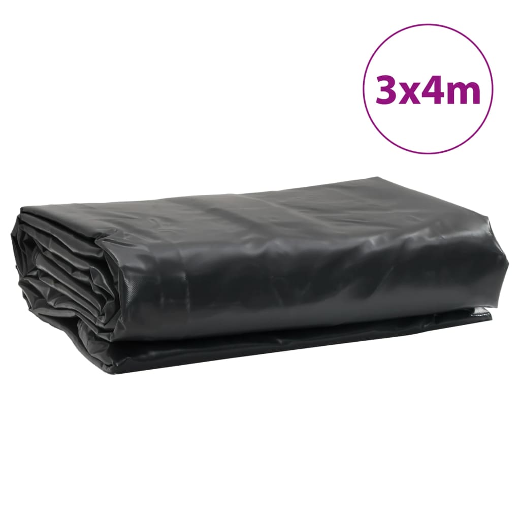 Cerada antracit 3 x 4 m 650 g/m²