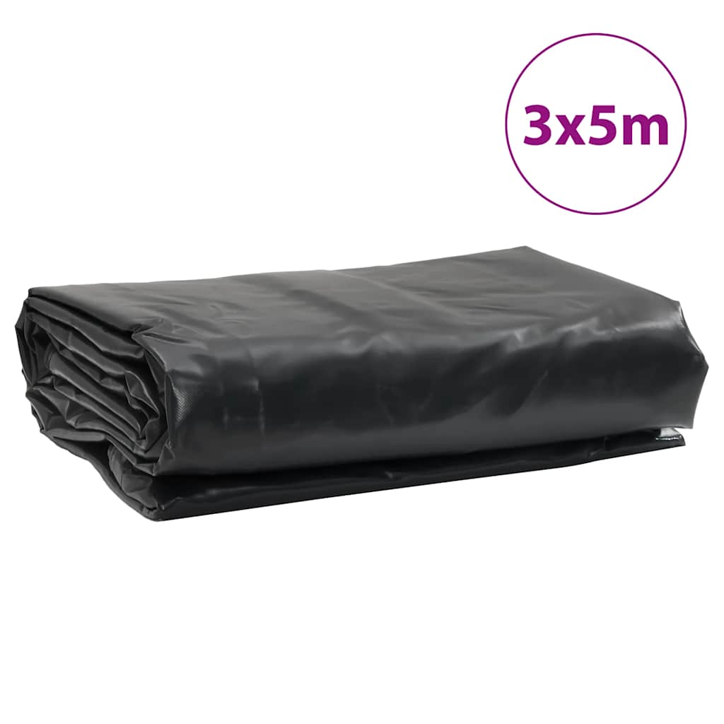 Cerada antracit 3 x 5 m 650 g/m²