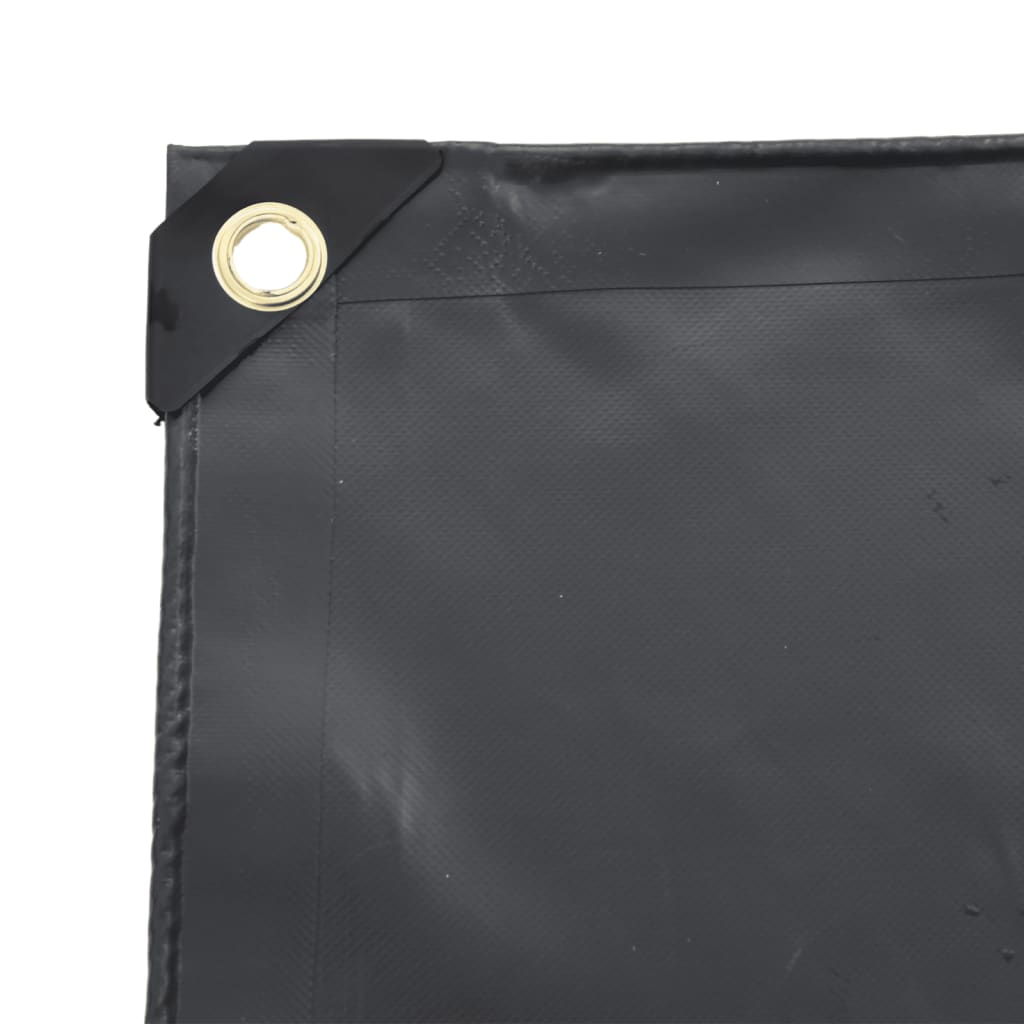 Cerada antracit 3x6 m 650 g/m²