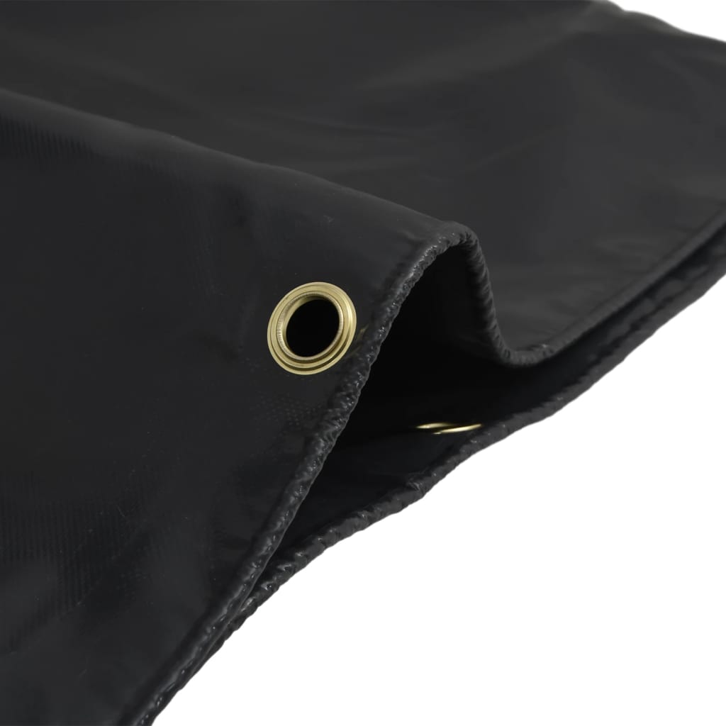 Cerada antracit 4 x 5 m 650 g/m²