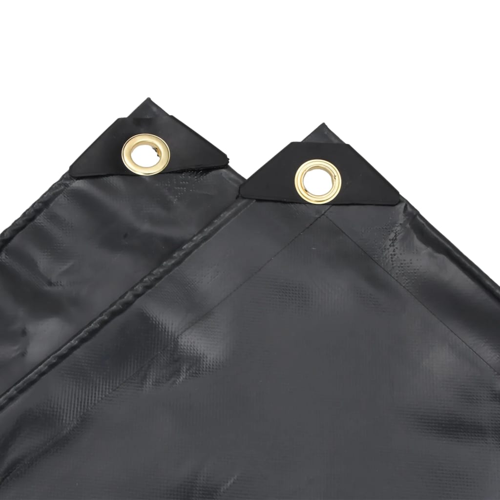 Cerada antracit 4 x 5 m 650 g/m²