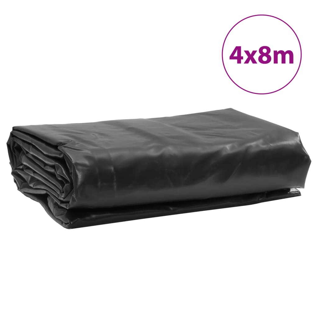 Cerada antracit 4x8 m 650 g/m²