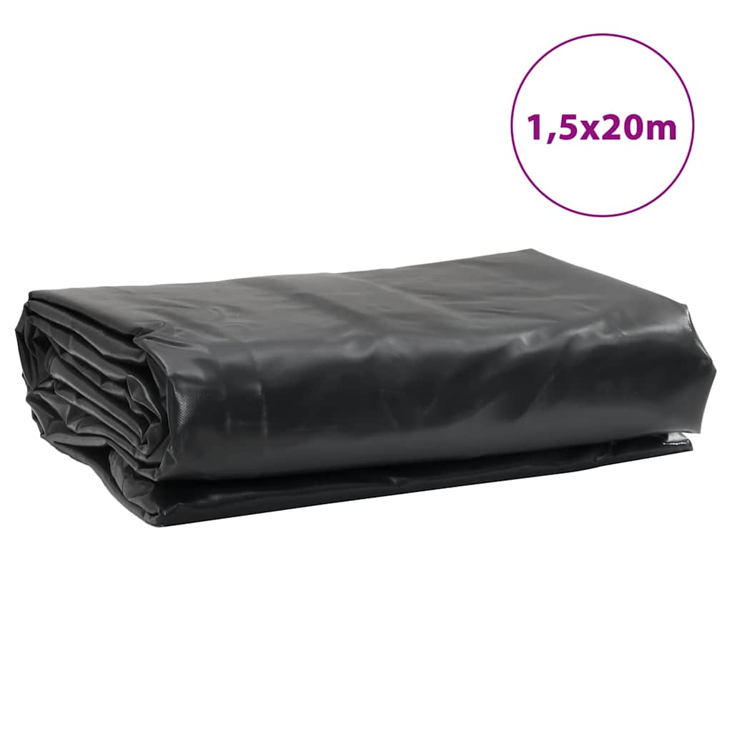 Cerada antracit 1,5x20 m 650 g/m²