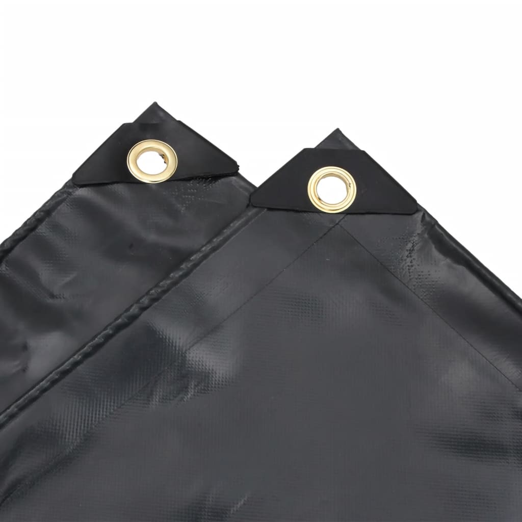 Cerada antracit 3,5 x 5 m 650 g/m²