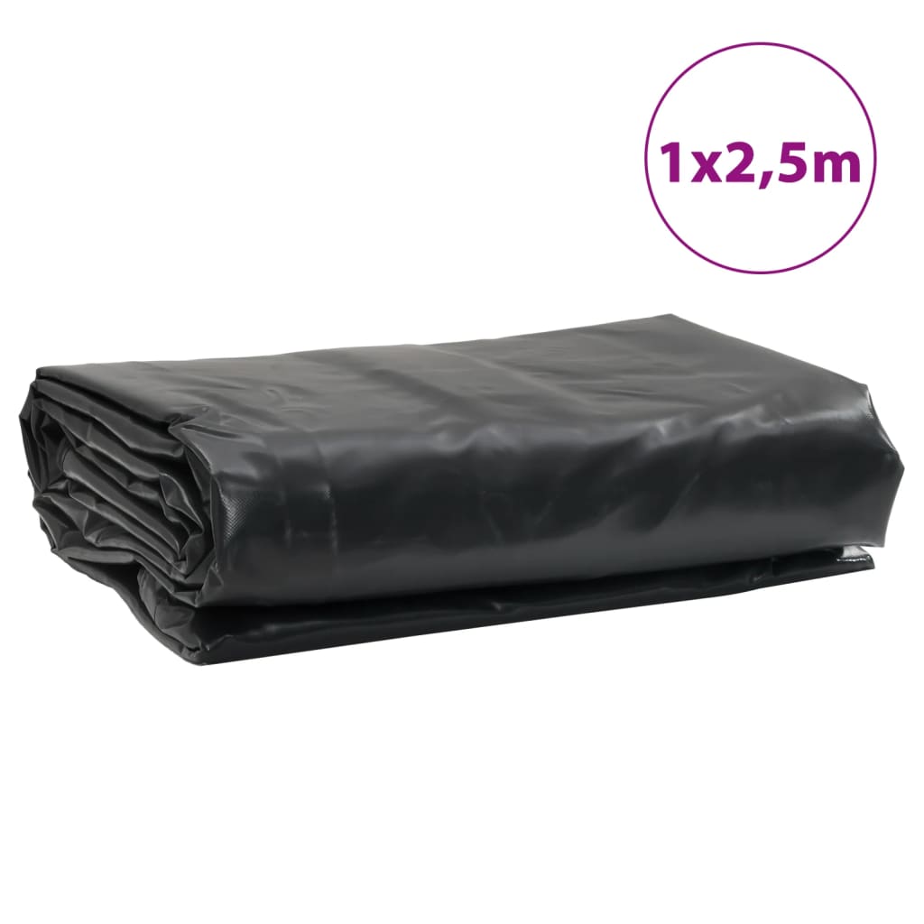Cerada antracit 1x2,5 m 650 g/m²