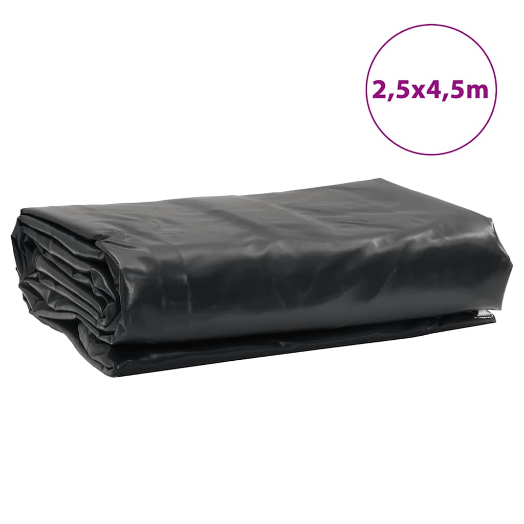 Cerada antracit 2,5x4,5 m 650 g/m²