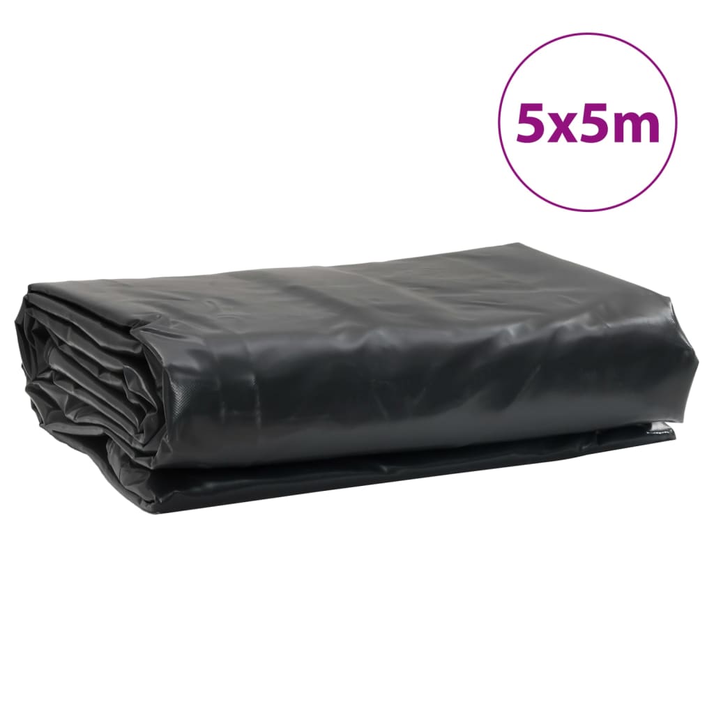 Cerada antracit 5 x 5 m 650 g/m²