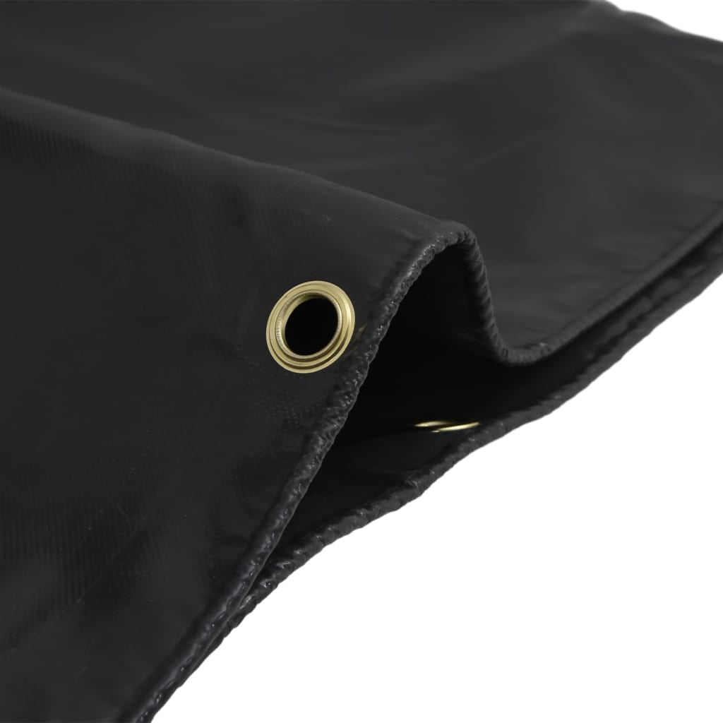 Cerada antracit 5x6 m 650 g/m²