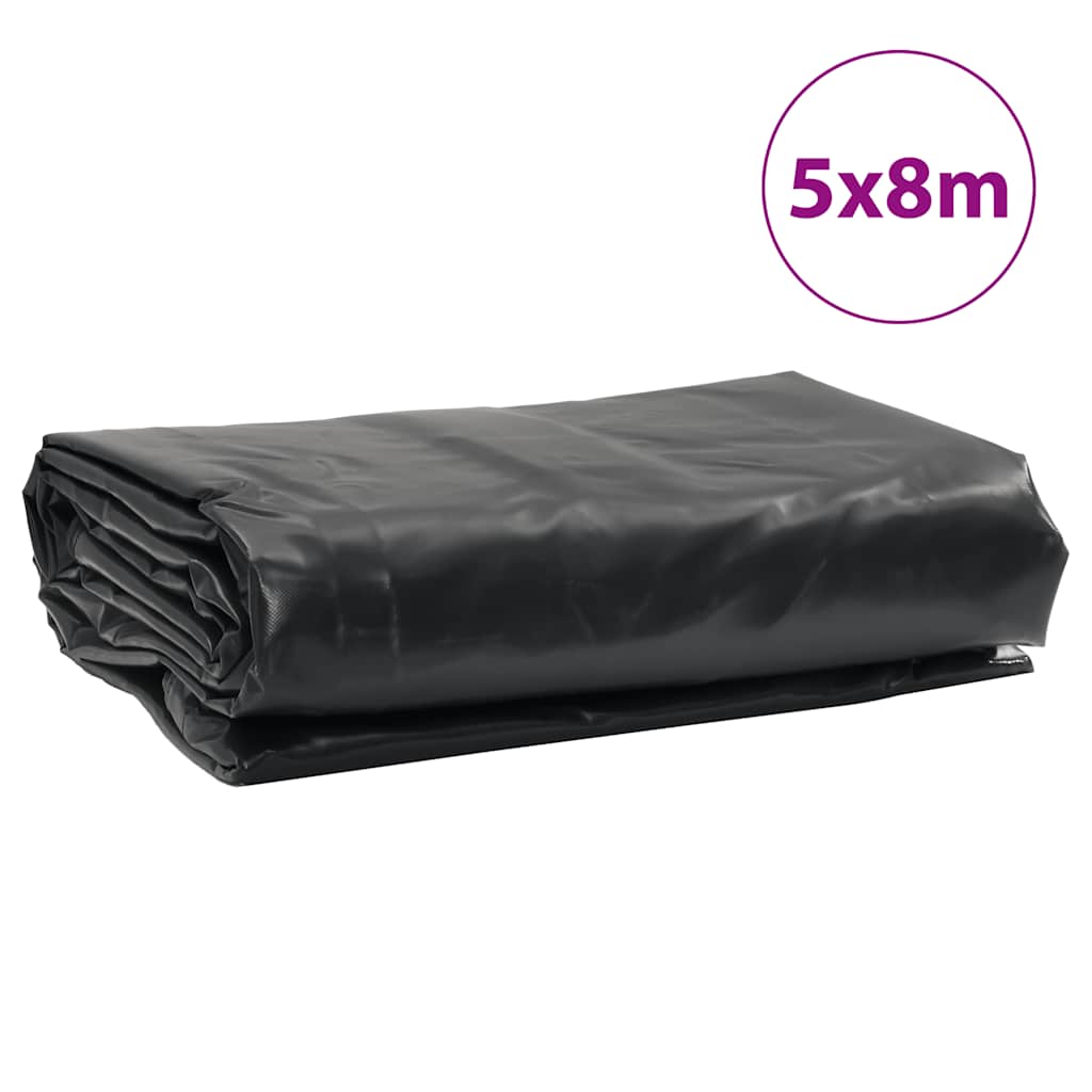 Cerada antracit 5x8 m 650 g/m²