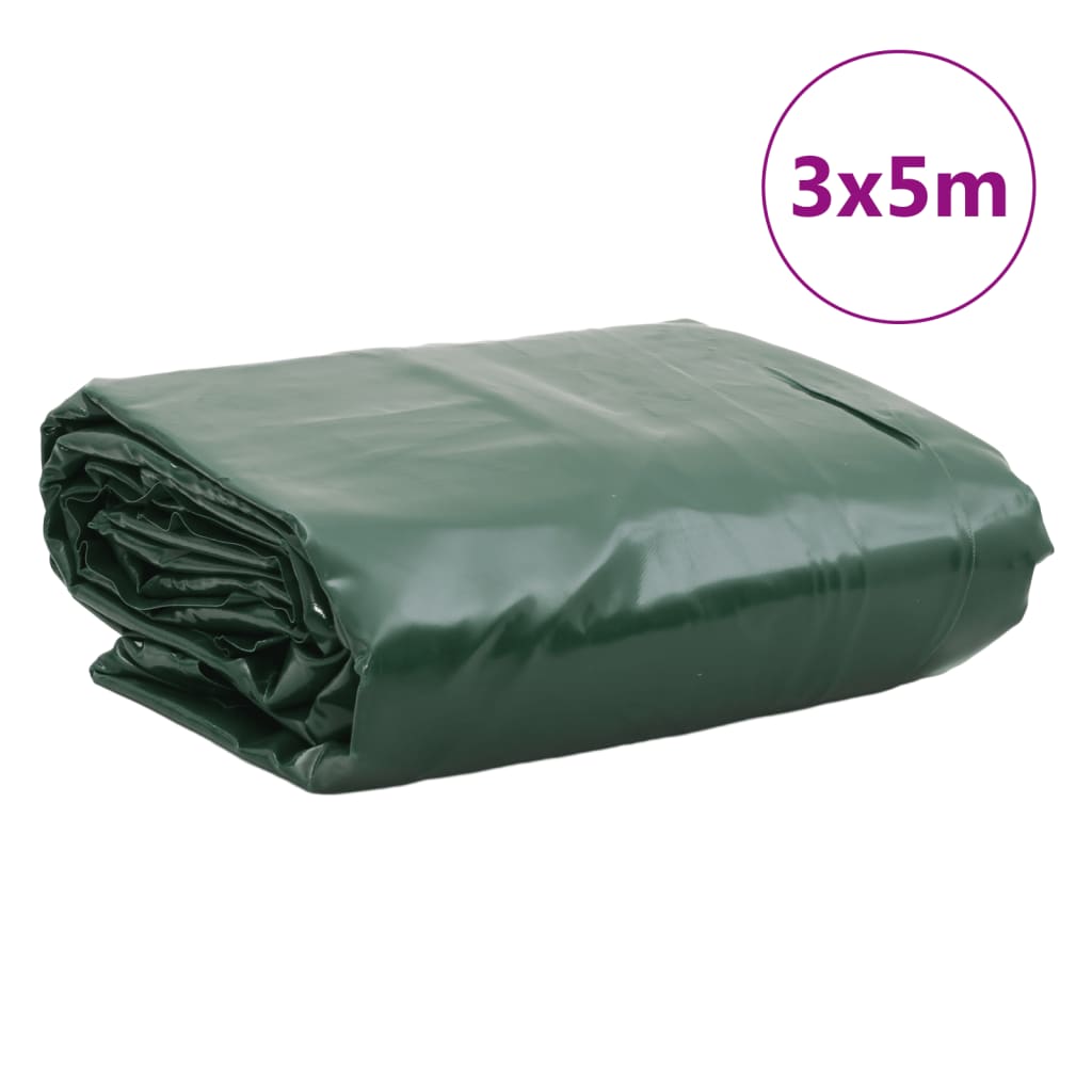 Cerada zelena 3 x 5 m 650 g/m²