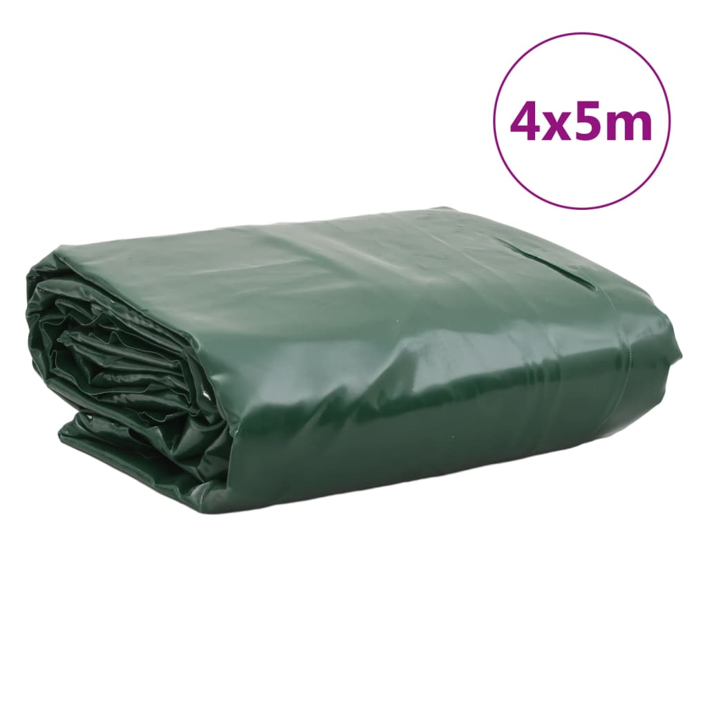 Cerada zelena 4 x 5 m 650 g/m²