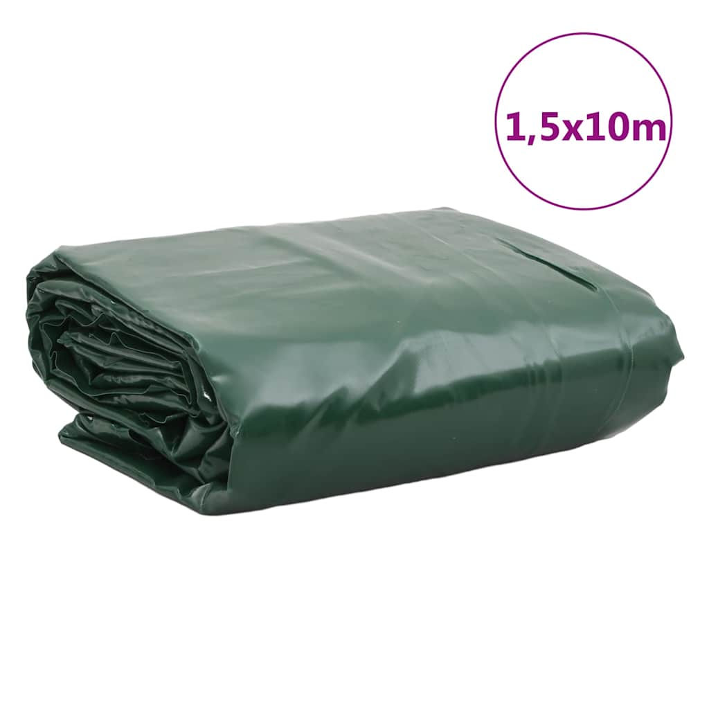 Cerada zelena 1,5 x 10 m 650 g/m²