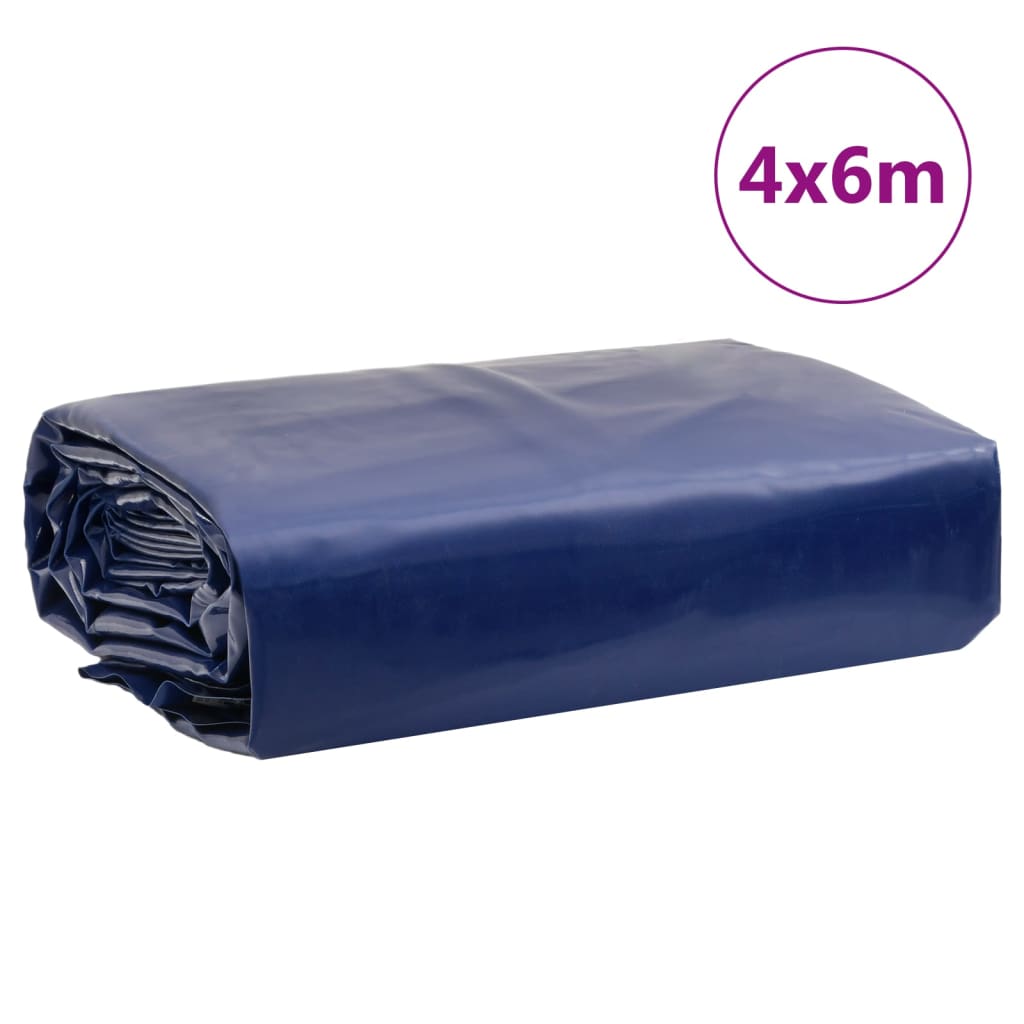 Cerada plava 4 x 6 m 650 g/m²