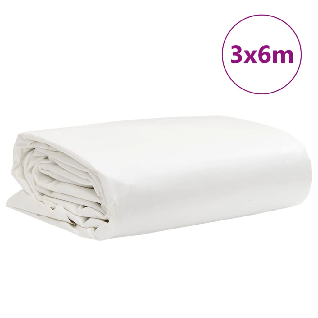 Cerada bijela 3 x 6 m 650 g/m²