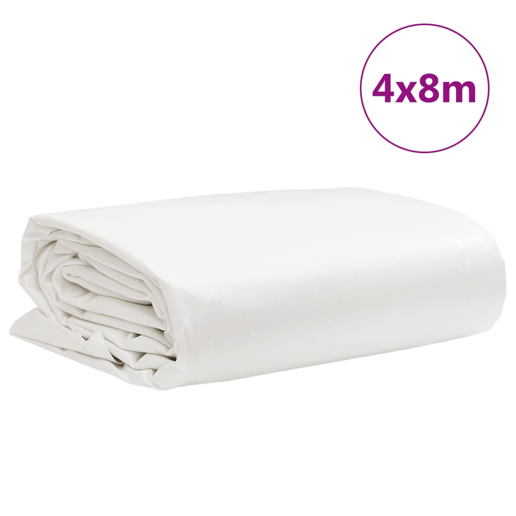 Cerada bijela 4 x 8 m 650 g/m²