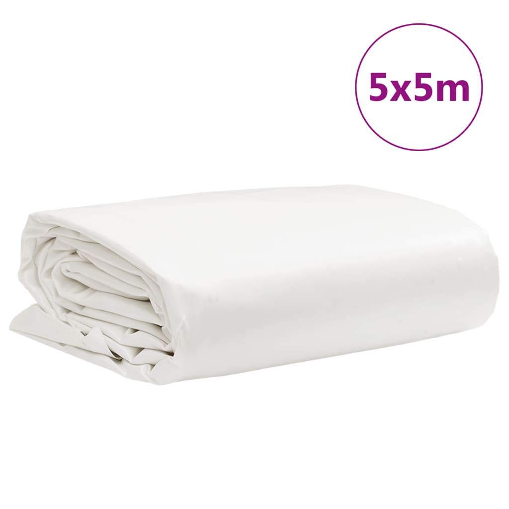 Cerada bijela 5 x 5 m 650 g/m²