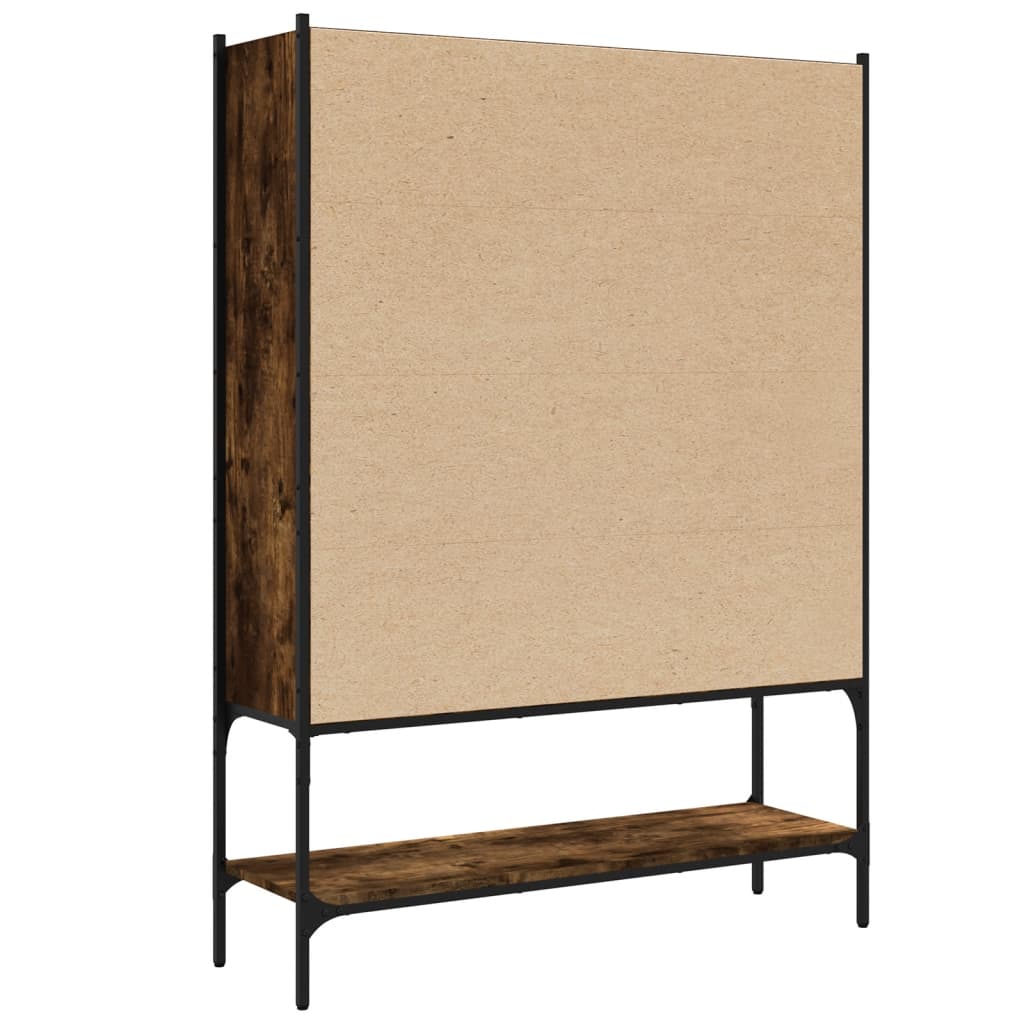Regal za knjige boja hrasta 102x30x141,5 cm konstruirano drvo