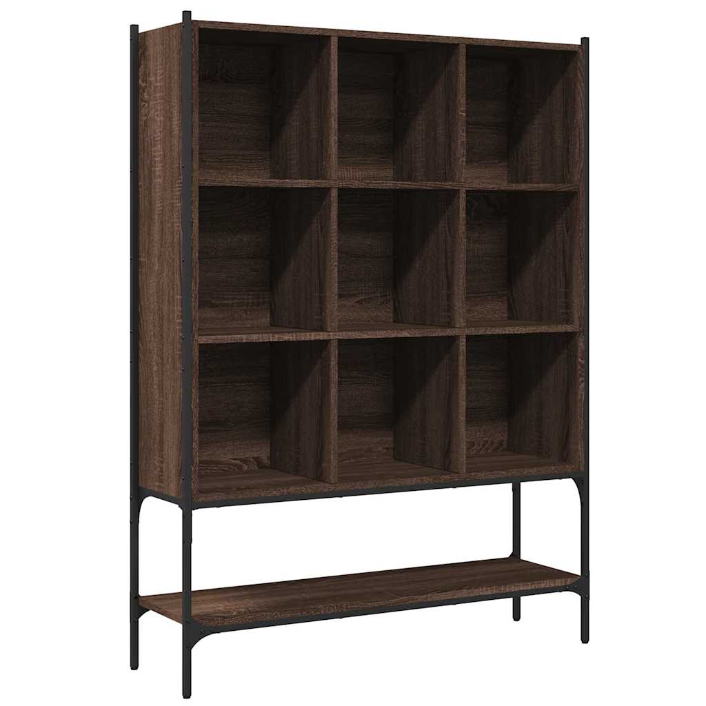 Regal za knjige boja hrasta 102x30x141,5 cm konstruirano drvo