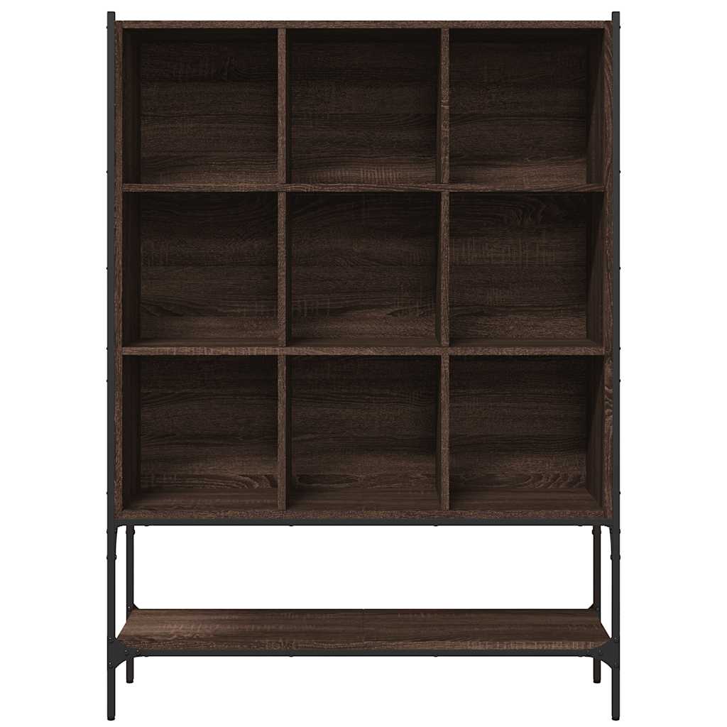 Regal za knjige boja hrasta 102x30x141,5 cm konstruirano drvo