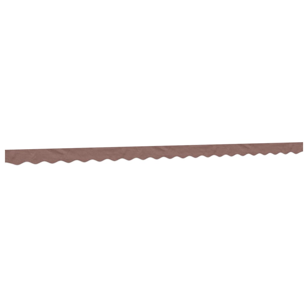 Zamjenska tkanina za rub tende smeđa prugasta 5 m