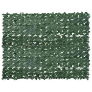 Balkonski zaslon s tamnozelenim lišćem 200 x 150 cm
