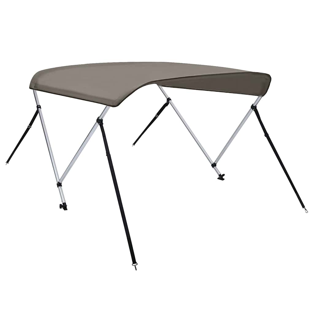 Tenda bimini s 2 luka sivi 150x120x110 cm