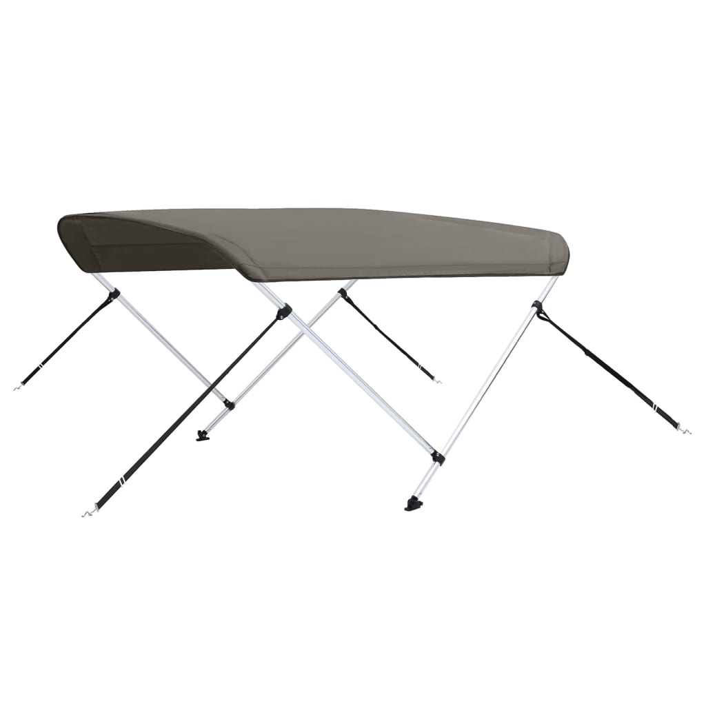 Tenda bimini s 2 luka siva 180x130x110 cm