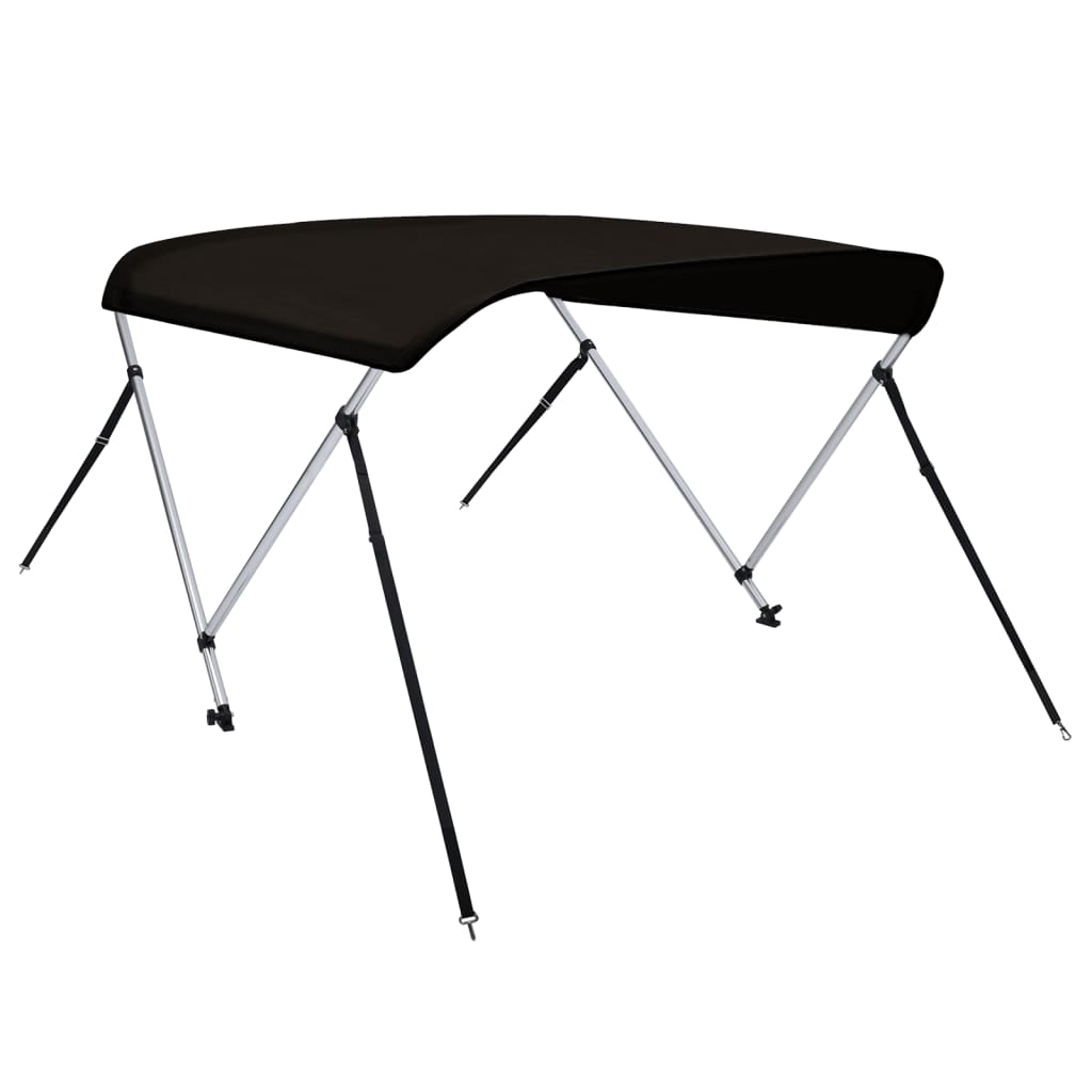 Tenda bimini s 2 luka crna 180x130x110 cm
