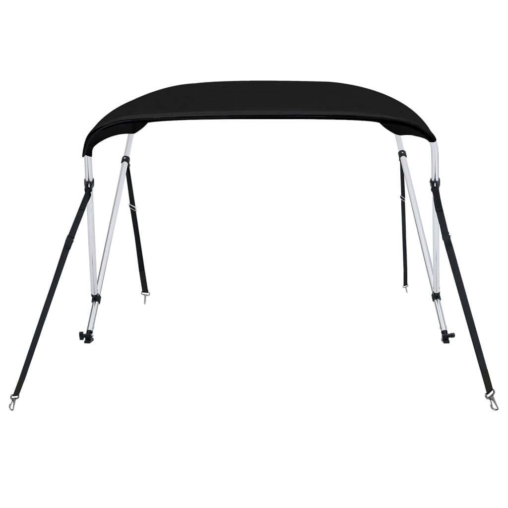 Tenda bimini s 2 luka crna 180x130x110 cm