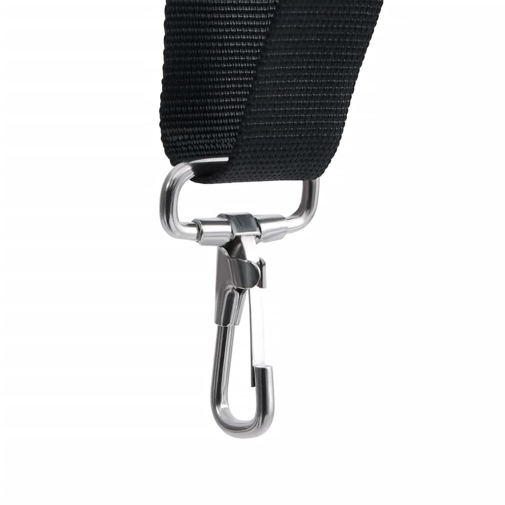 Tenda bimini s 2 luka crna 180x130x110 cm