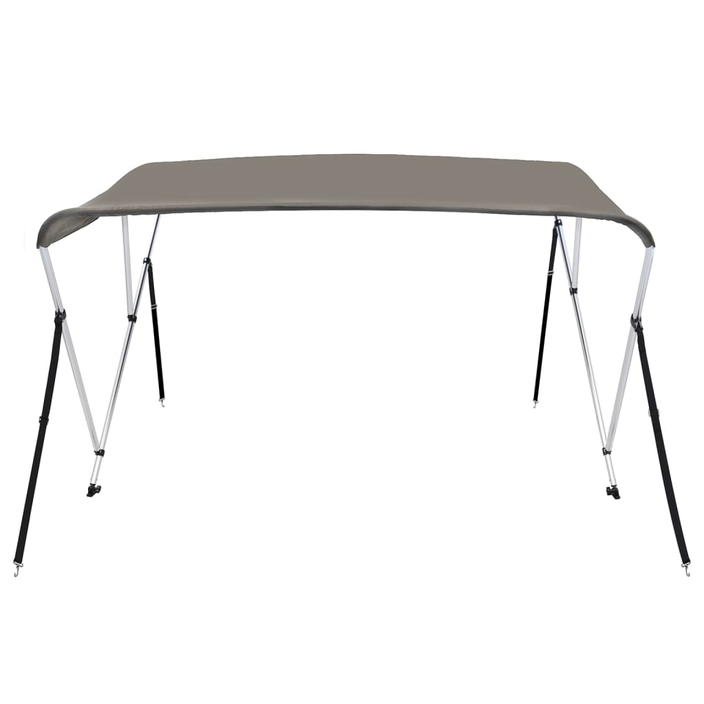 Tenda bimini s 3 luka siva 183x140x137 cm