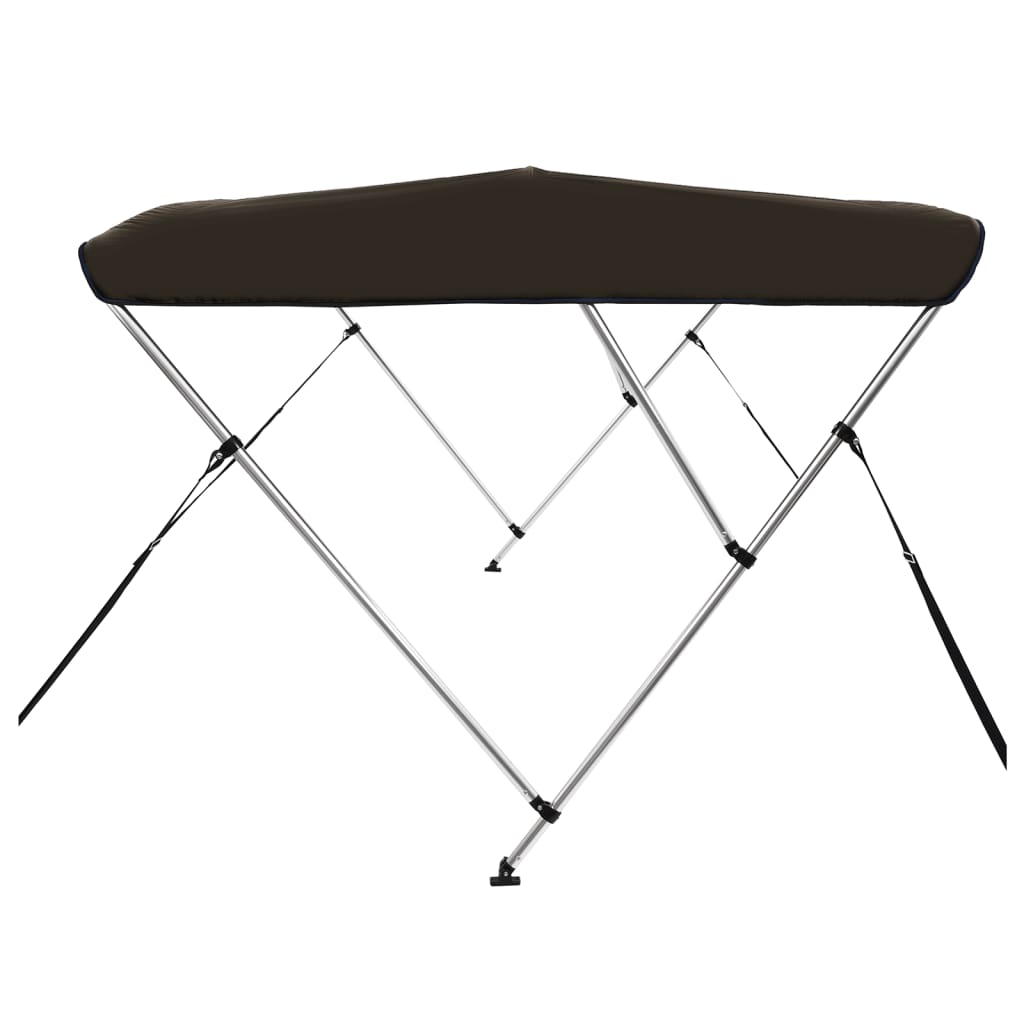 Tenda bimini s 3 luka crna 183x180x137 cm