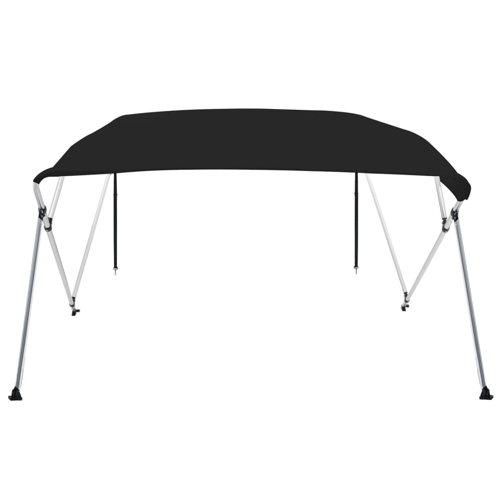 Tenda bimini s 4 luka crna 243x180x137 cm
