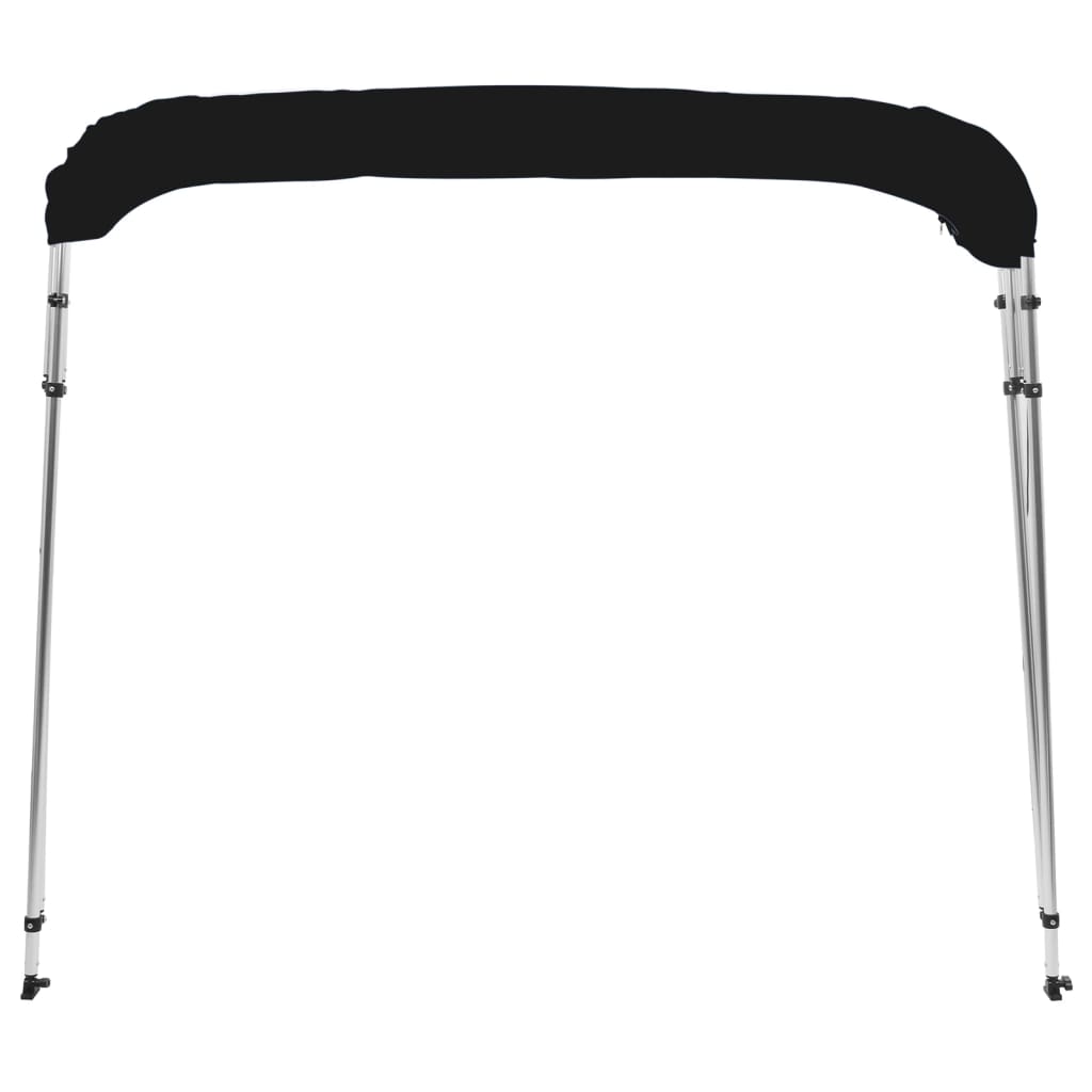 Tenda bimini s 4 luka crna 243x196x137 cm