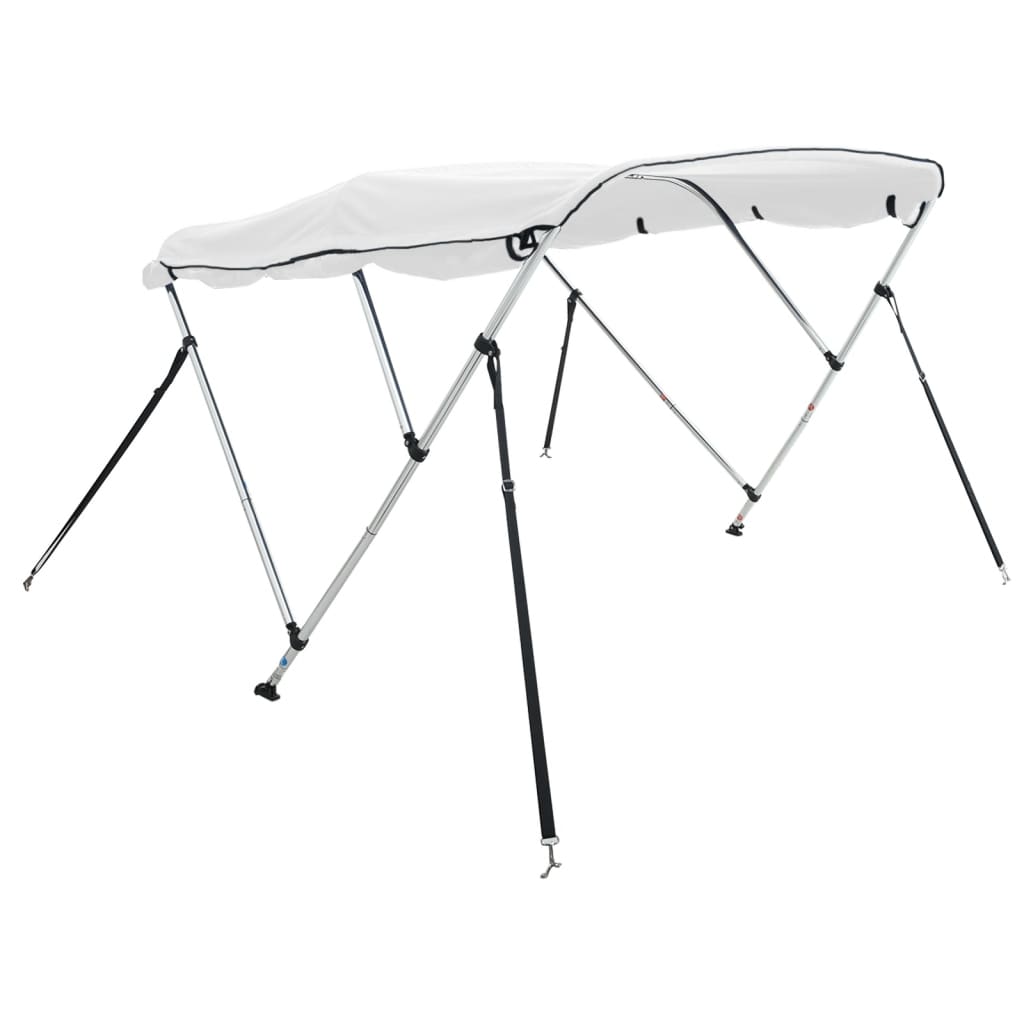 Tenda bimini s 3 luka i bočnim stijenkama 183x(185-198)x137 cm