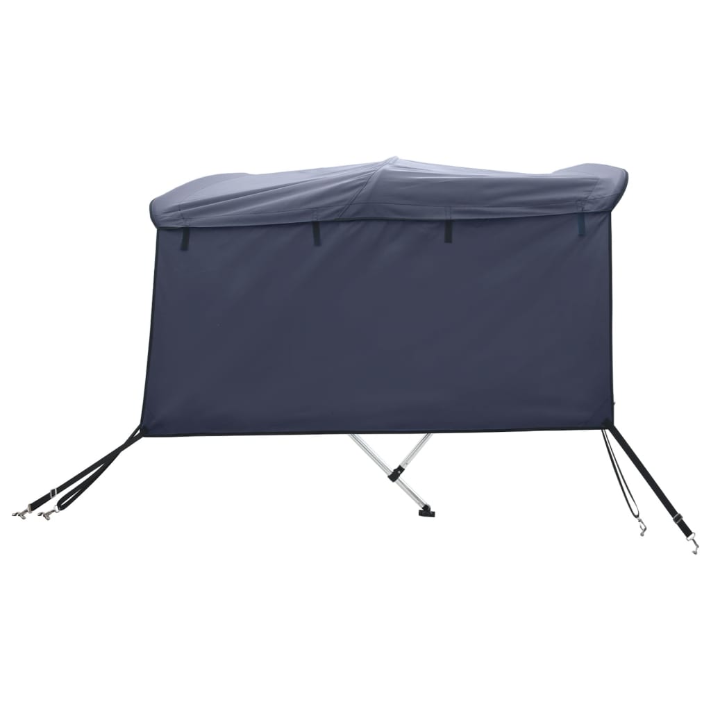 Tenda bimini s 3 luka i bočnim stijenkama 183x(137-152)x137 cm
