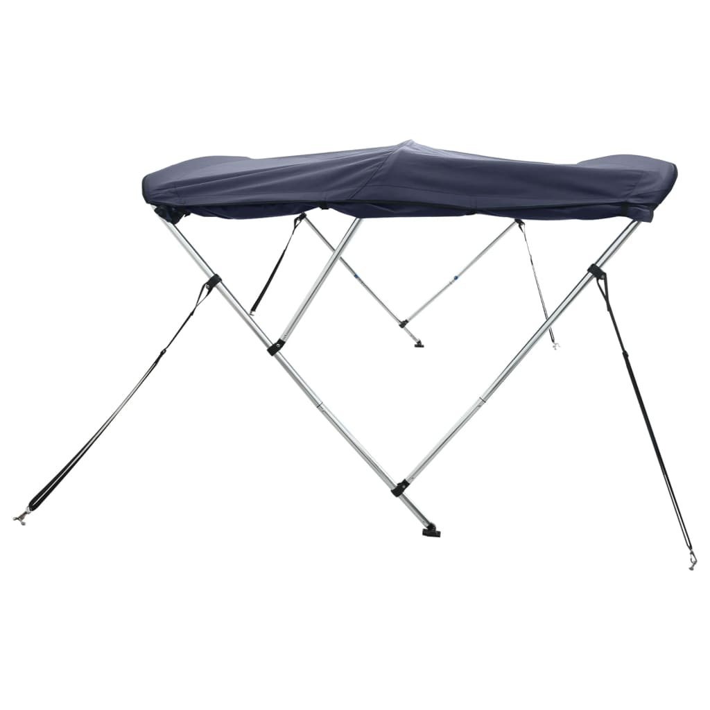 Tenda bimini s 3 luka i bočnim stijenkama 183x(137-152)x137 cm