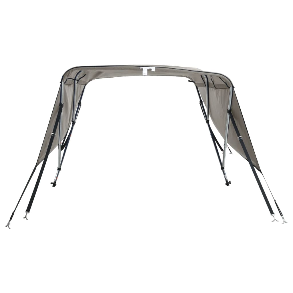 Tenda bimini s 3 luka i bočnim stijenkama 183x(137-152)x137 cm